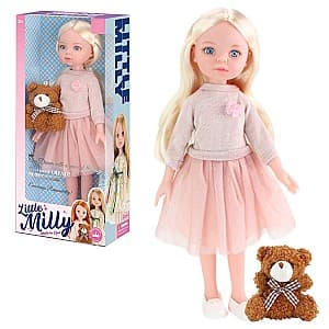 Кукла Essa Toys Маленькая Milly с медвежонком 35 см