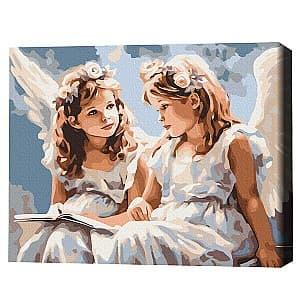 Tablou pe numere BrushMe Ingerii (fara cutie)