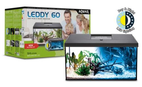Acvariu Aquael Aquarium set LEDDY PLUS PAP-60 D&N LED