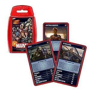 Настольная игра Winning Moves Top Trumps Кино Вселенная Marvel (EN)