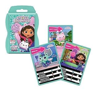 Joc de masa Winning Moves Top Trumps Junior Gabby’s Dollhouse (RO)