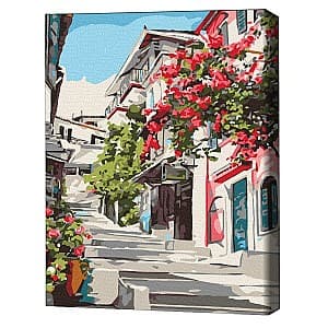 Tablou pe numere BrushMe Grecia (fara cutie) 30x40 cm