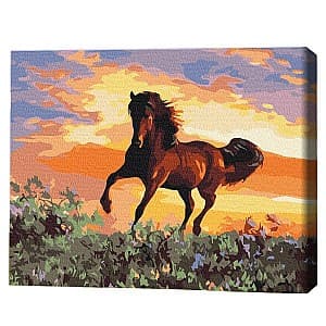 Tablou pe numere BrushMe Cal (fara cutie) 30x40 cm