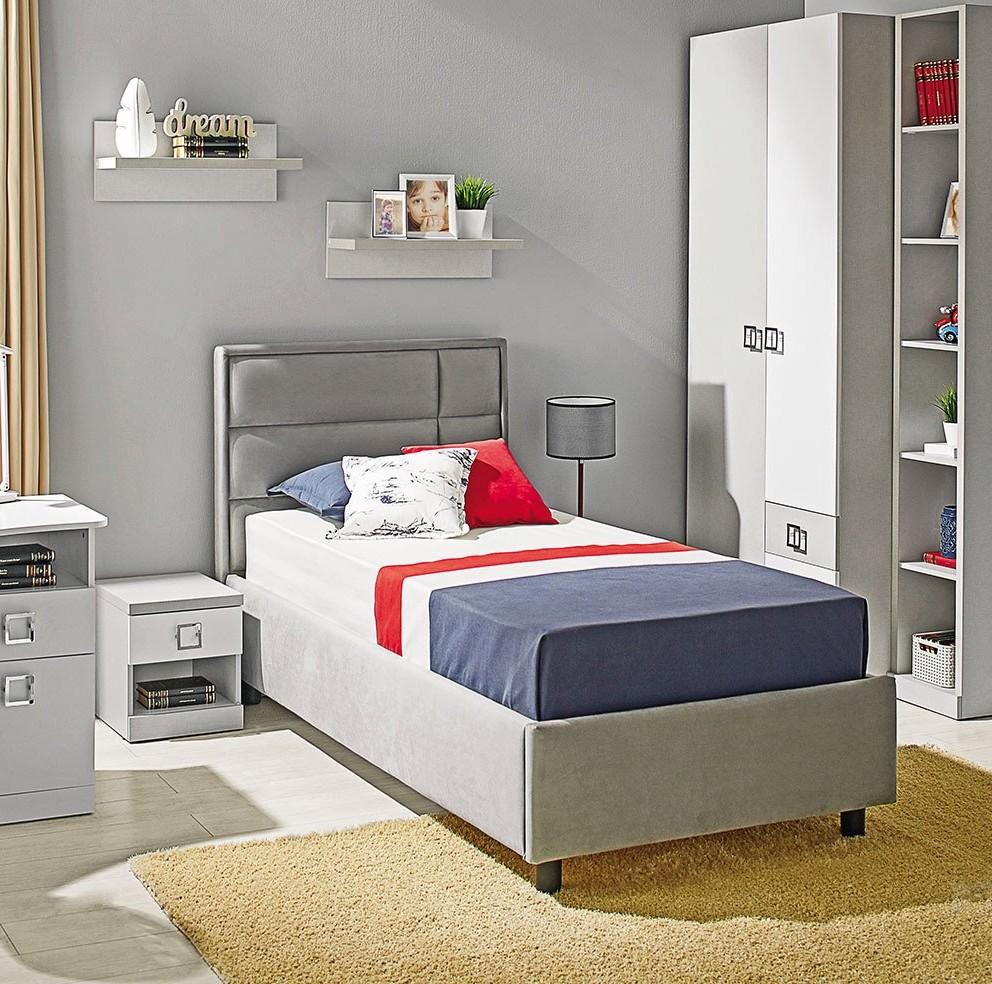 Кровать Ambianta Amigo 0.9m gri