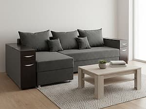 Угловой диван Elegant Style B2 Темно серый