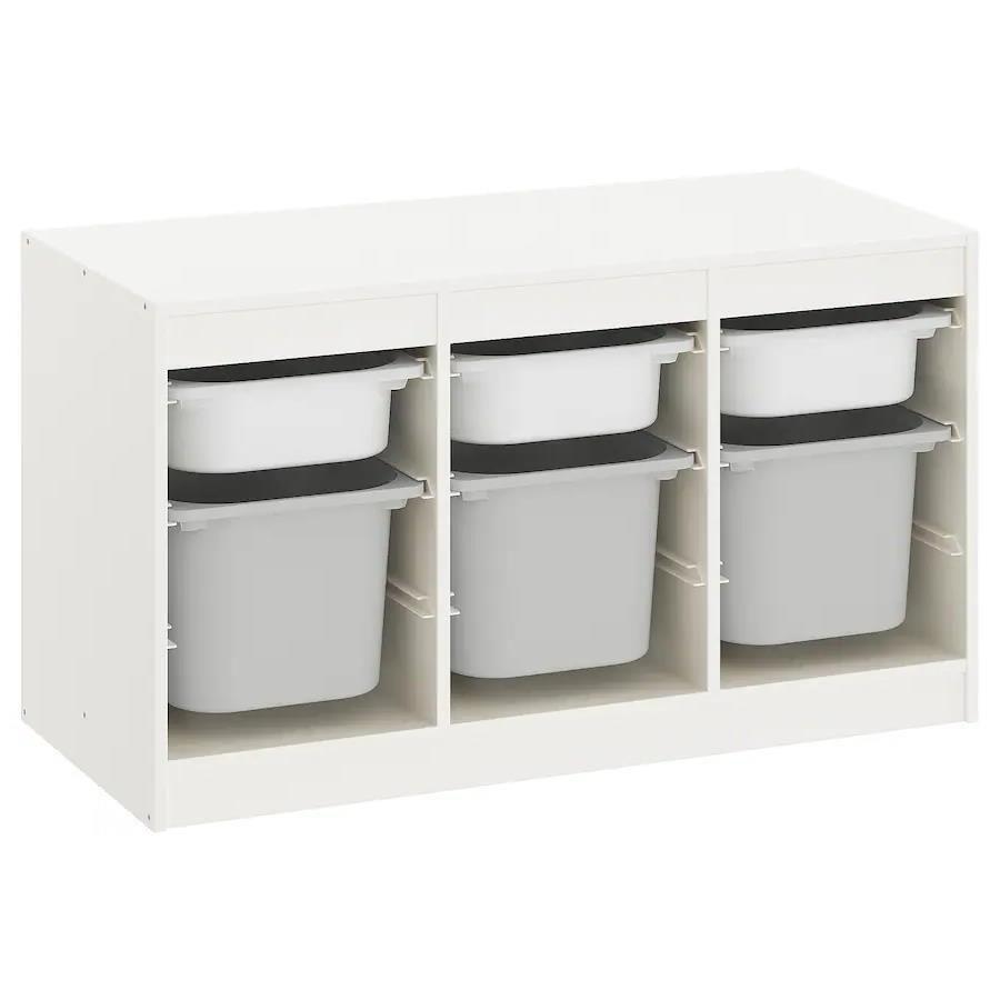 Comoda copii IKEA Trofast 99x44x56 Alb