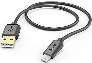 USB-кабель Hama USB-A - Lightning Black  (201580)