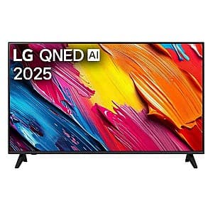 Телевизор LG 43QNED70A6A Черный