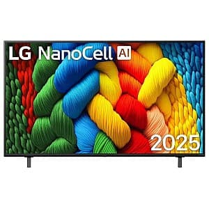 Телевизор LG 65NANO81A6A Черный