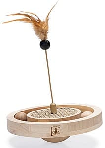Игрушка для кошки Beeztees кошачья игрушка WINNIE Wood Brown 22x22x30см