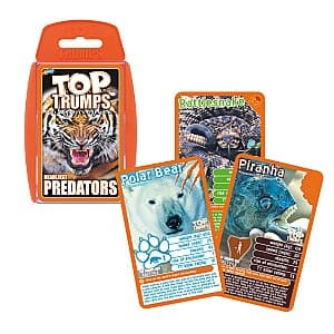Joc de masa Winning Moves Top Trumps Pradatori (EN)