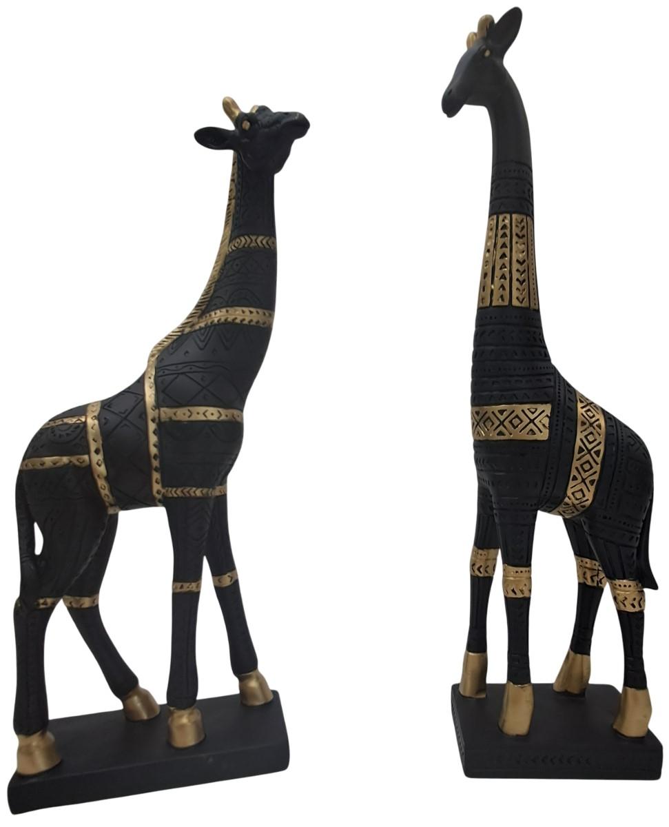 Decoratiune de interior LuxDecor Girafa 2ps 358-10 Negru