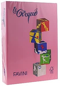 Hirtie colorata imprimanta Favini A4, roz ciclam, 500 foi, 80 g/m2, A71F504