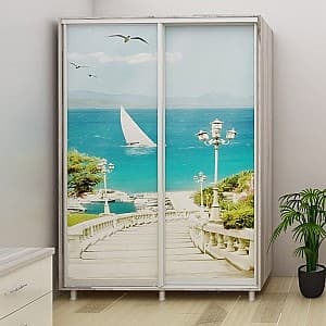 Dulap-cupe PS DX-100 (2 foto Mare) Stejar Cortona