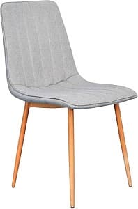 Железный стул Evelin XR-154 WO (рогожка) Light Grey-3