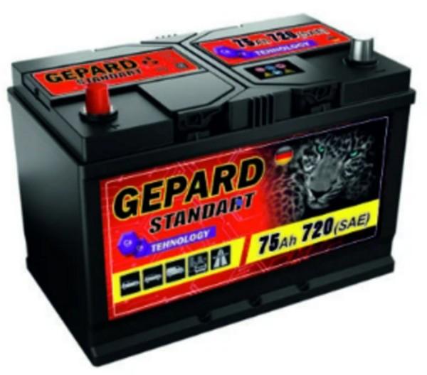 Acumulator auto GEPARD 75 AH EFB START STOP 720