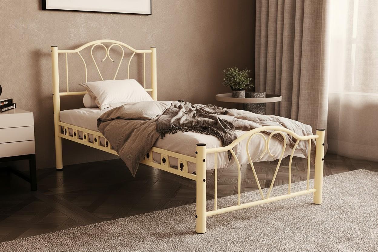 Детская кровать MG-Plus Orkide 90x200 Кремовый