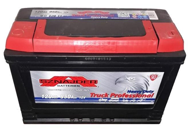 Acumulator auto Snaider SNAIDER 120 Ah HD Truck Professional