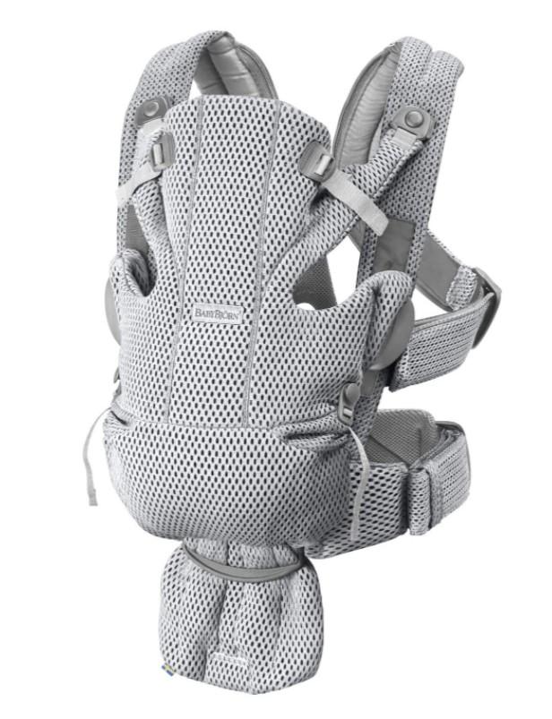 Marsupiu pentru bebelusi BabyBjorn 3D Mesh Move Grey