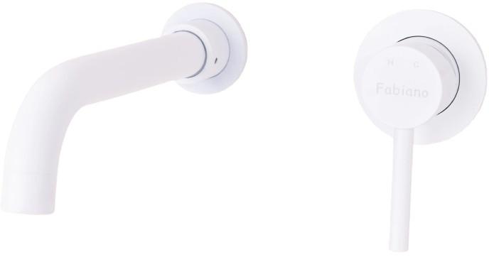 Смеситель для ванны Fabiano 28 FB White