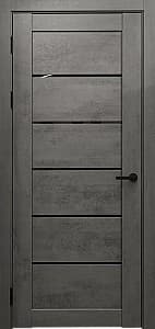 Межкомнатная дверь Спирит Freedom 02BG 600x200 Темный бетон
