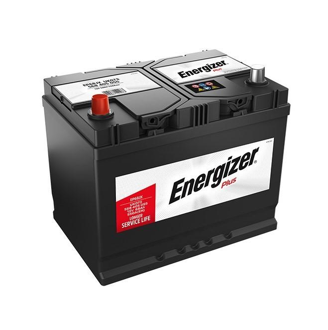Аккумулятор Energizer 12V 68 Ah Plus (jap) лев