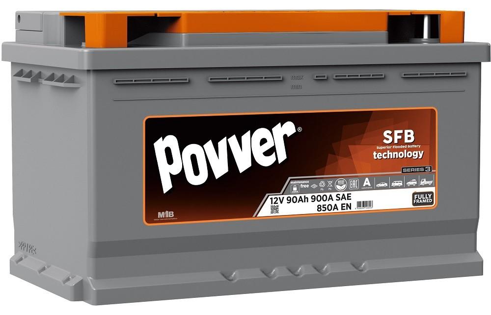Аккумулятор POVVER 90Ah (Mutlu) S3 900A
