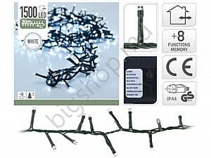 Luminite pentru brad Gimi 1500LED, alb, 30 m