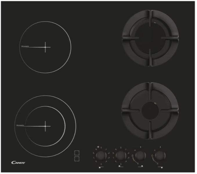 Встраиваемая варочная комбинированная панель CANDY CMG2V2BG/1