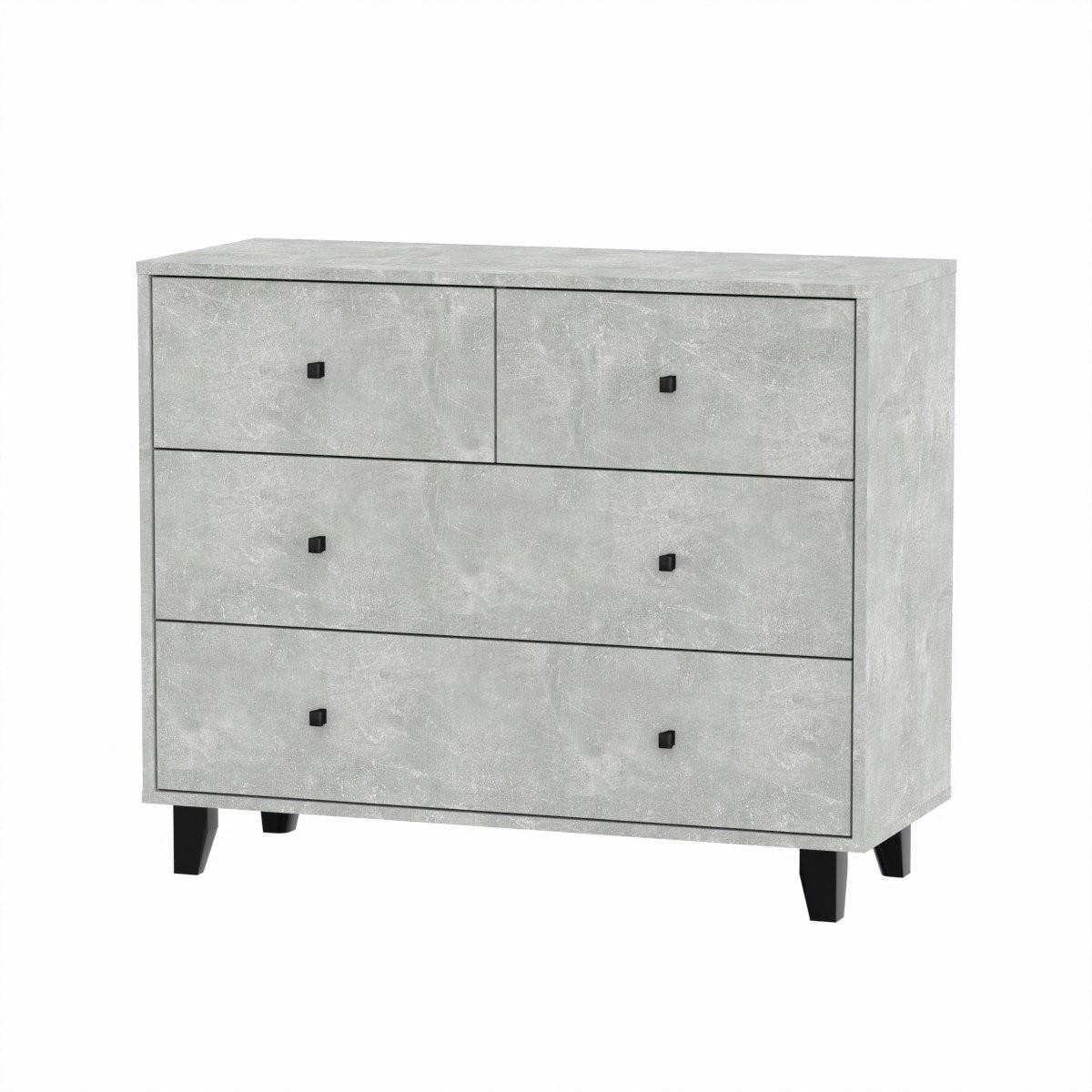 Comoda KompaniT 22 Atelie Deschis (Gri)