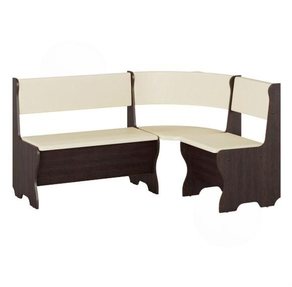 Coltar bucatarie KompaniT Malta Wenge / Fildeş