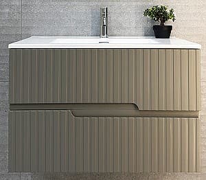 Dulap sub lavoar Bayro Santos Light Grey