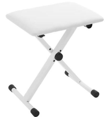 Стул для пианино Hebikuo Q-90 WH