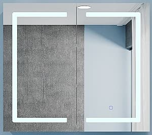 Шкаф в ванную Bayro Optima LED touch 800x700 Белый