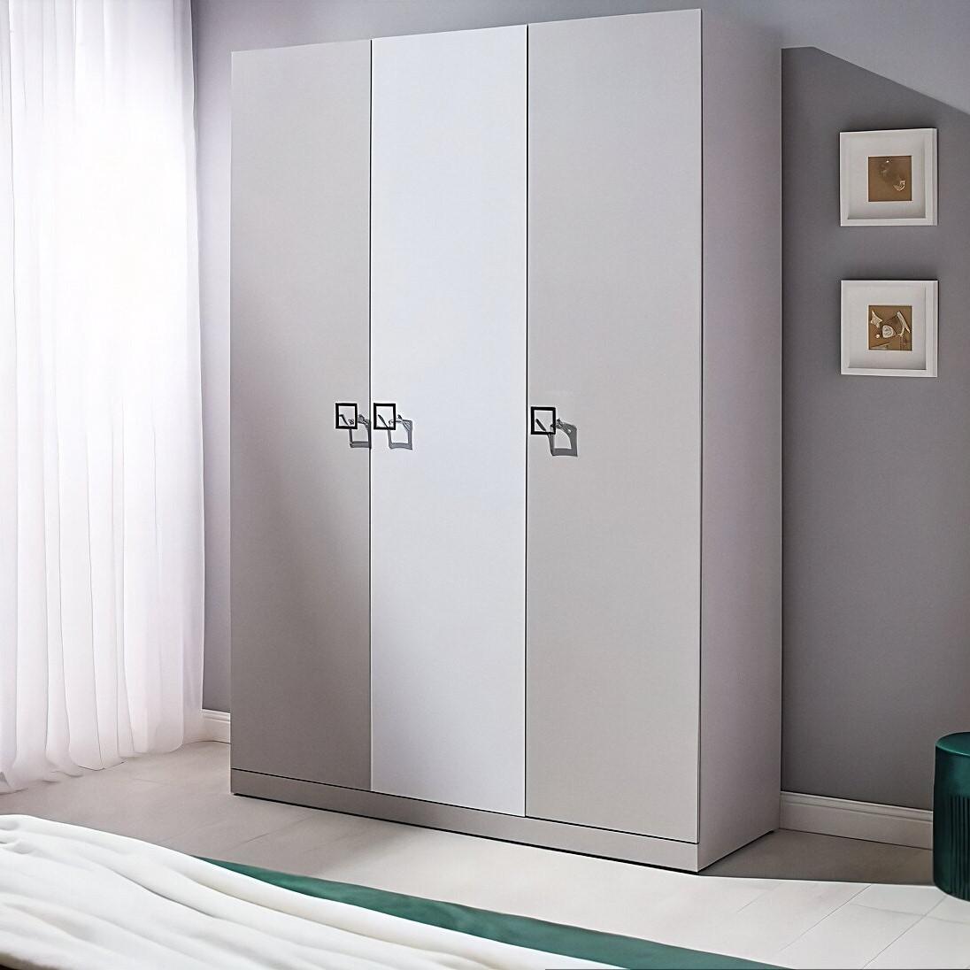 Dulap Ambianta Amigo 3D Gri / Alb