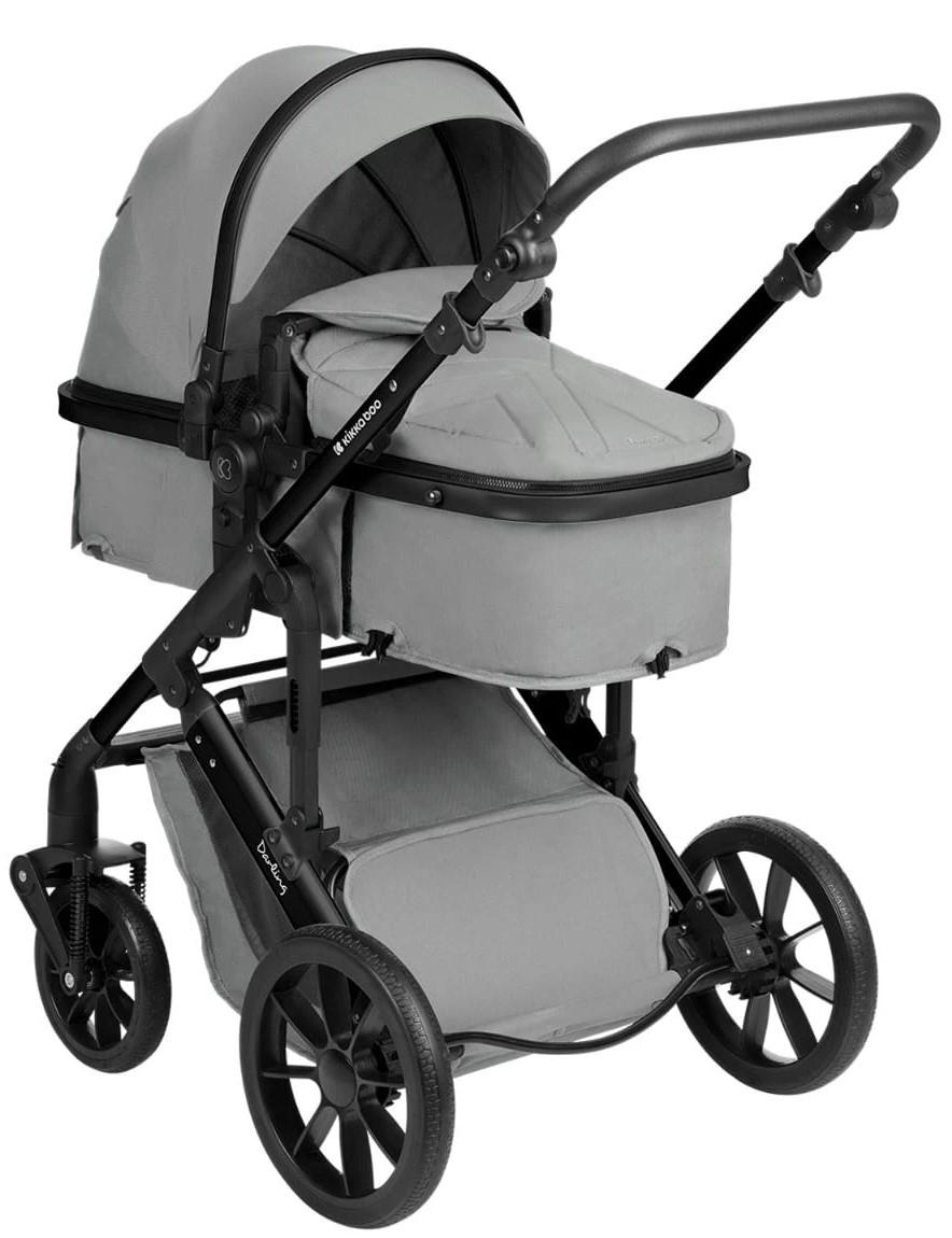 Коляска 3 в 1 Kikka Boo Darling Light Grey