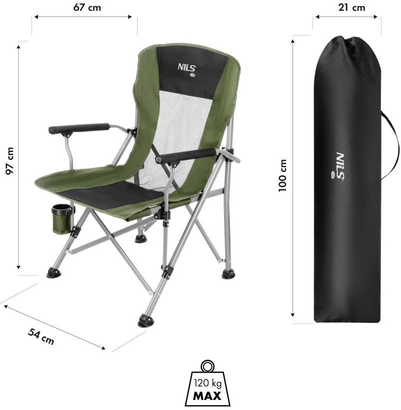 Складной стул Nils Camp NC3701