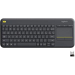 Tastatura Logitech K400 Plus Wireless Touch Black