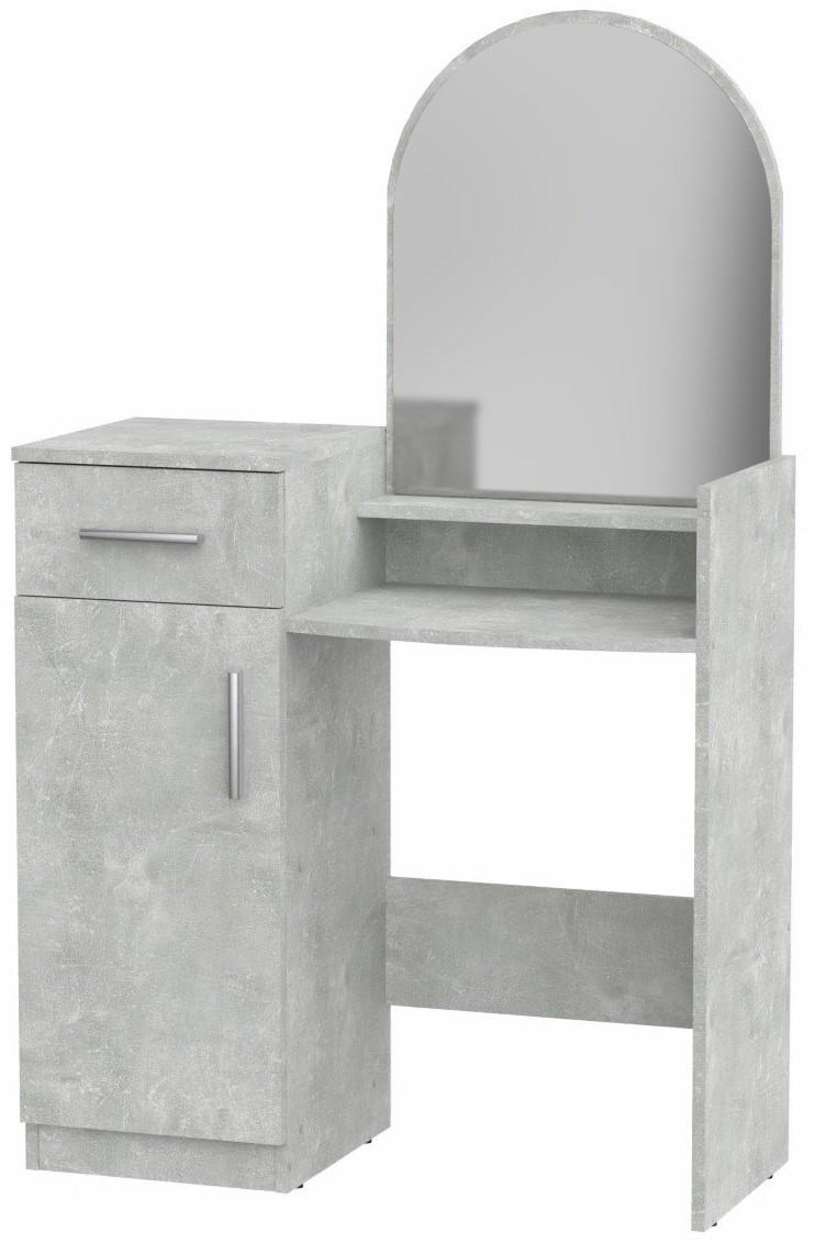 Туалетный столик (трюмо) KompaniT Тр-1 Ателье Светлый (Серый)