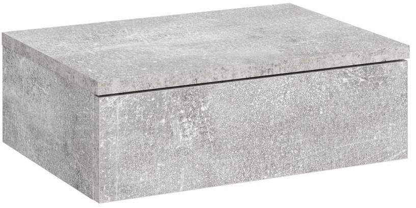 Прикроватная тумбочка KompaniT ПКТ-12 Ателье Светлый (Серый)