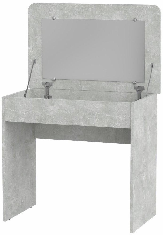 Туалетный столик (трюмо) KompaniT Трюмо-7 (Комплект) Ателье Светлый (Серый)