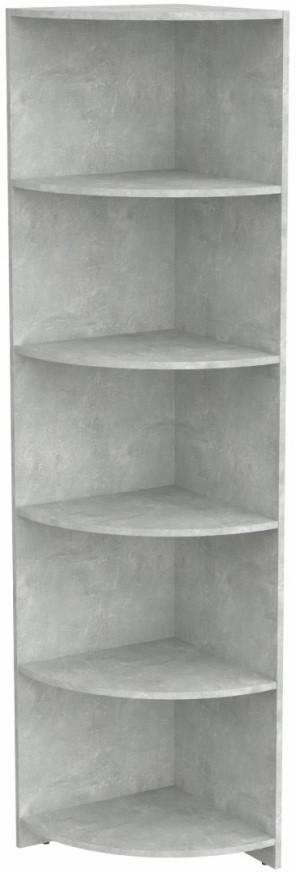 Стеллаж KompaniT Пенал-1 Ателье Cветлый (Серый)