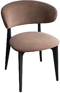 Деревянный стул DP Roses Royal Velvet 4+Black Legs