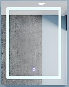 Шкаф в ванную Bayro Optima LED touch 500x700 правый Белый