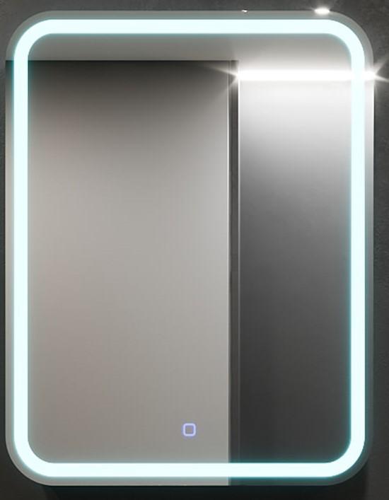 Шкаф в ванную Bayro Sonata LED touch 500x760 правый Белый