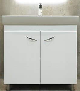 Dulap sub lavoar Bayro Dalas Alb Mat 122479