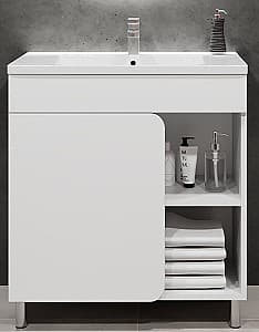 Dulap sub lavoar Bayro Soho Alb Mat 122331