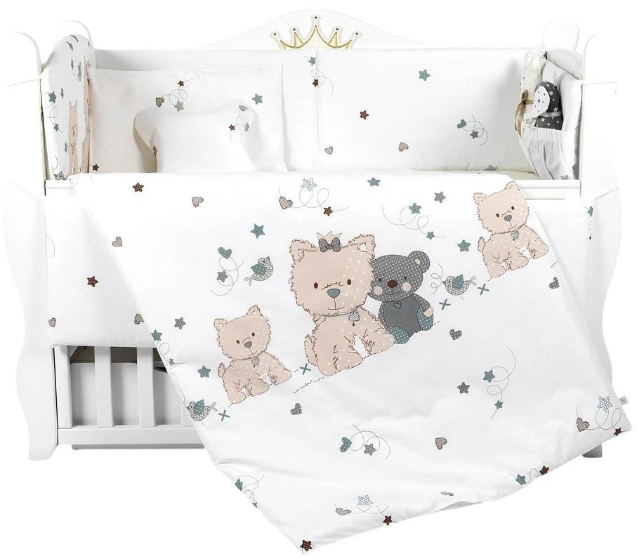 Постельное белье PernaMea Lovely Puppy (8 предметов)