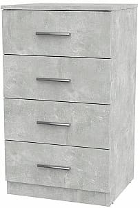 Comoda KompaniT 4A Atelie Deschis (Gri)