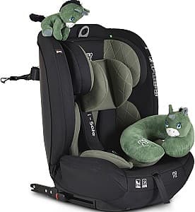 Scaun auto copii Moni Isafe Green